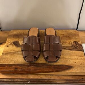 Madewell Brown Leather Loafers